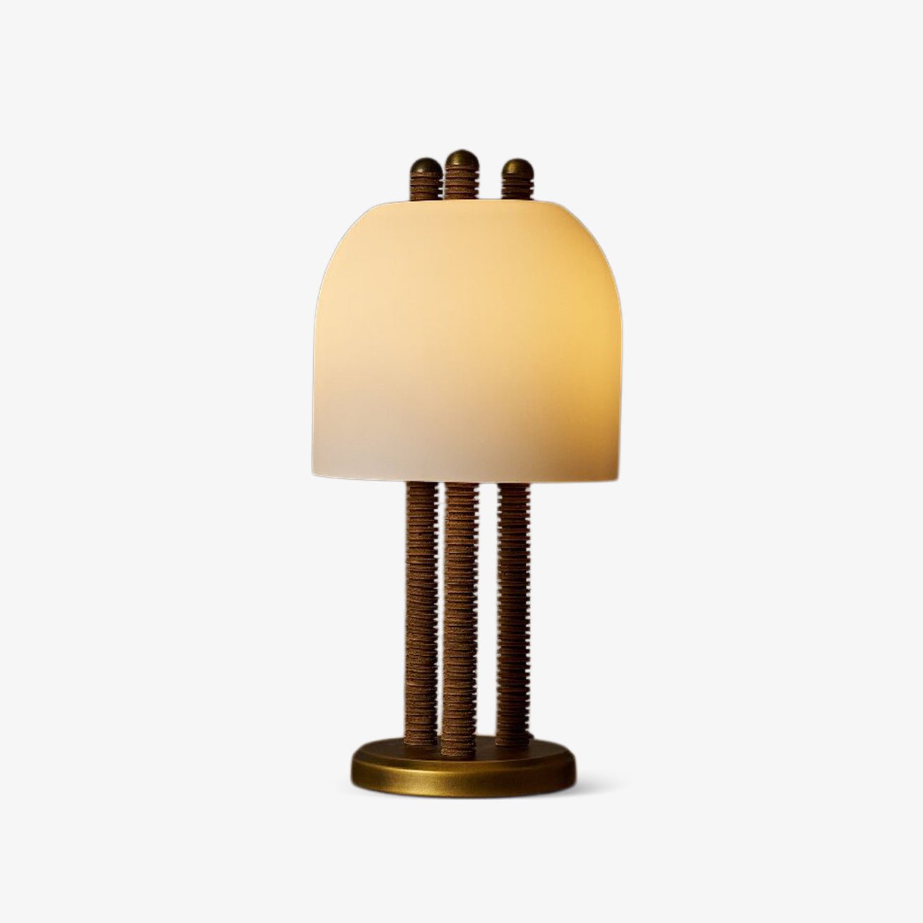 Halo Ribbed Column Table Lamp