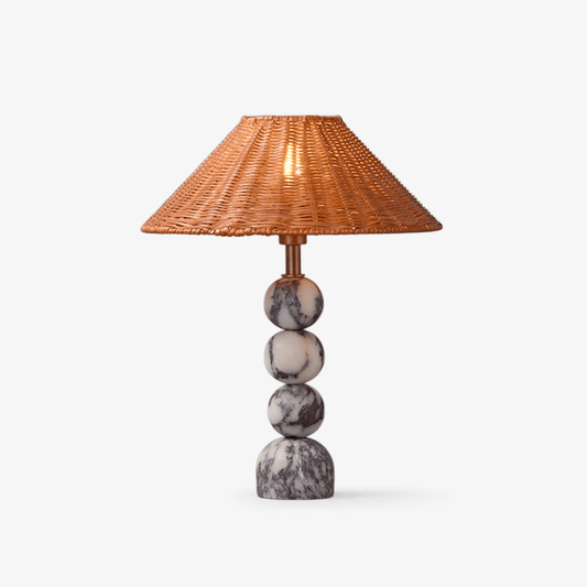 Zenith Marble Orb Table Lamp