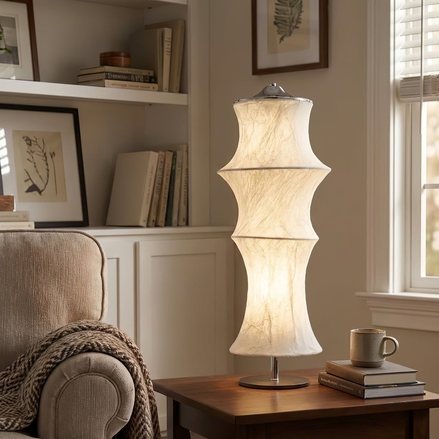 Solara Silvara Cocoon Table Lamp