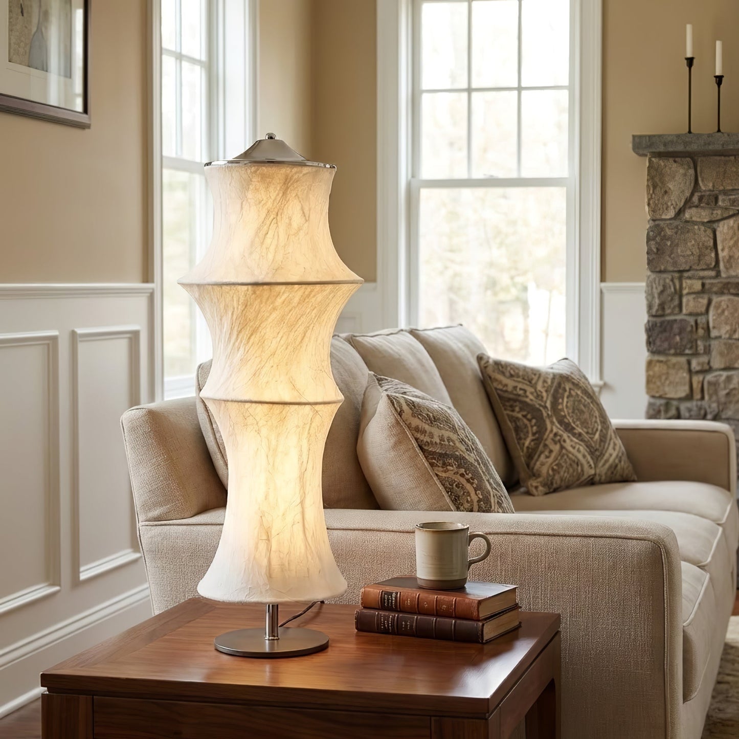 Solara Silvara Cocoon Table Lamp