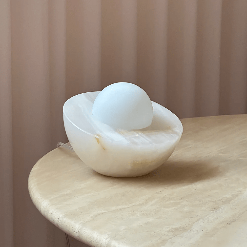 Lucent Pebble Stone Table Lamp