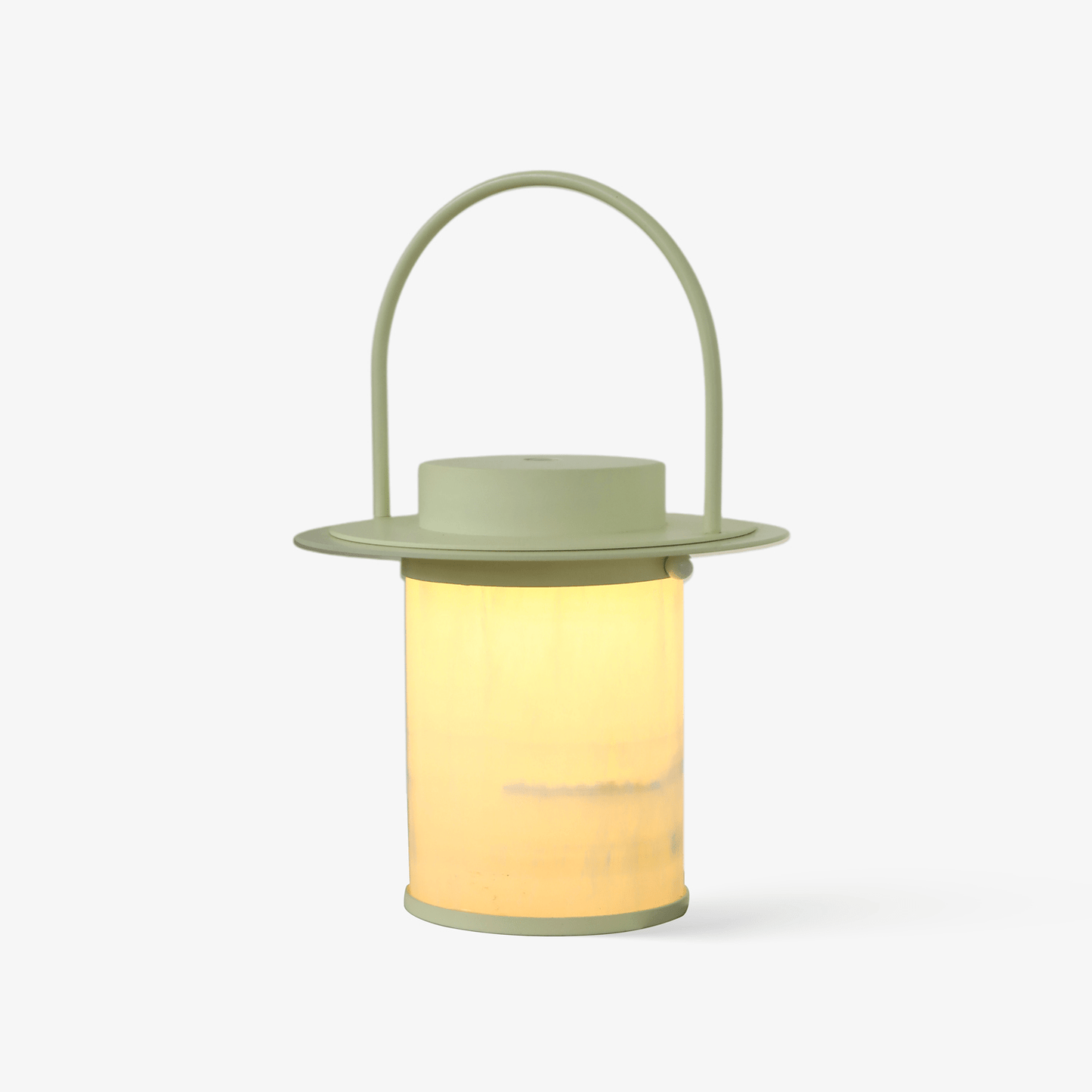 Solis Pod Rechargeable Alabaster Table Lamp