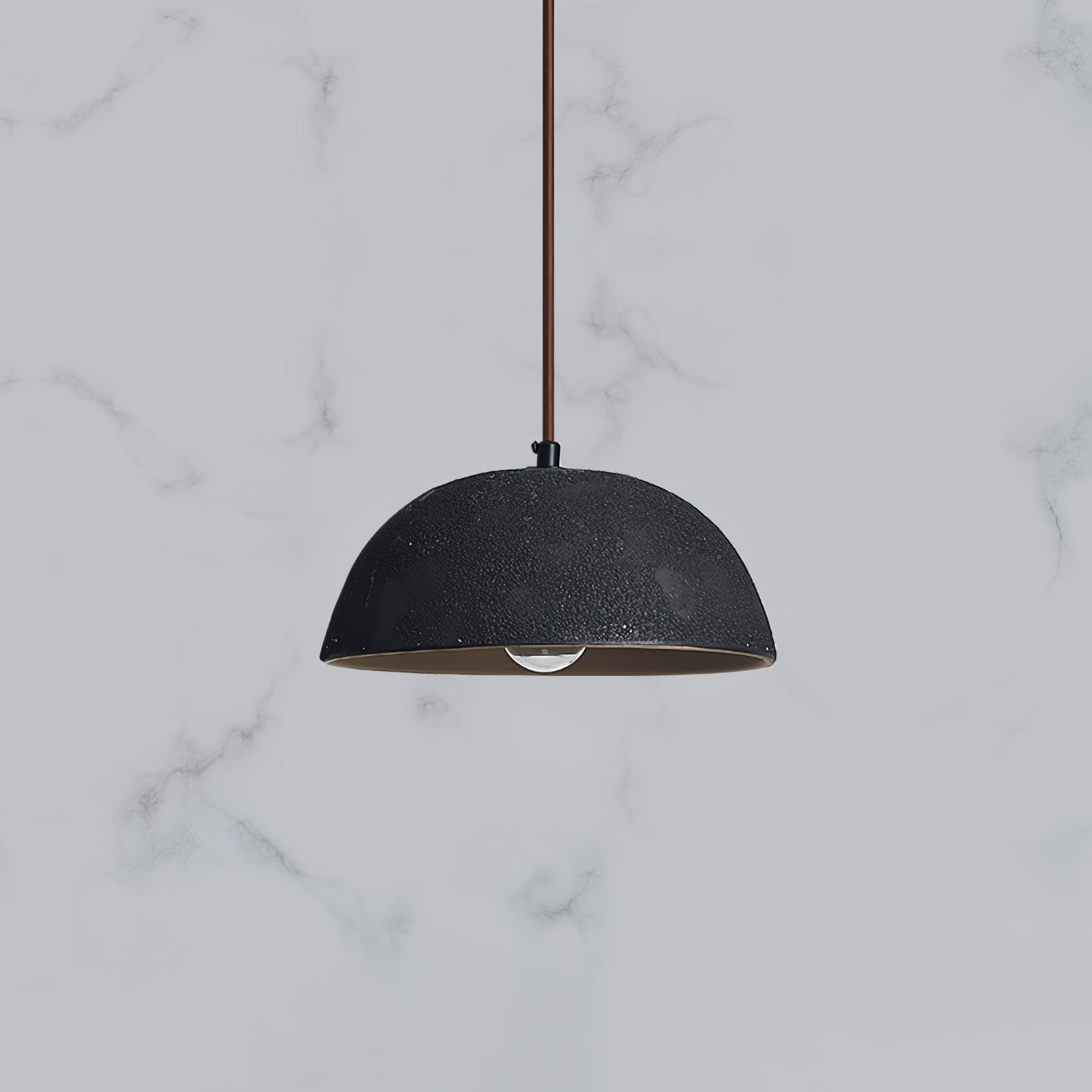 Black Arch Ceramic Pendant Lamp