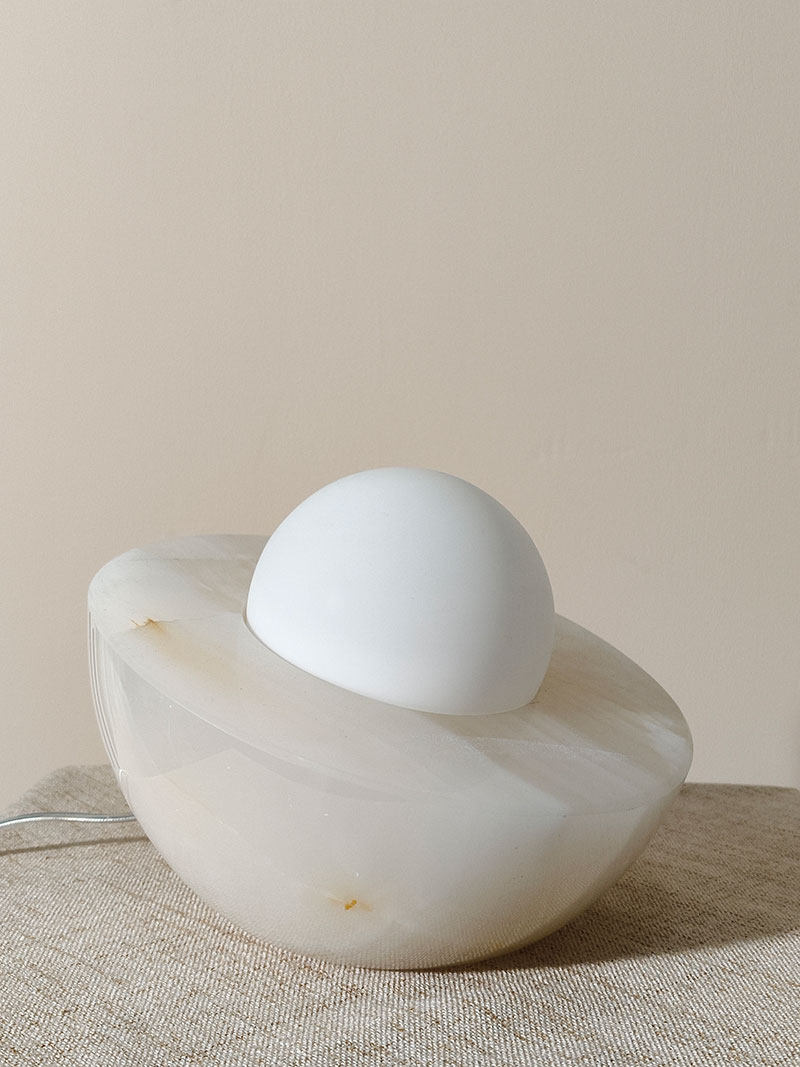 Lucent Pebble Stone Table Lamp