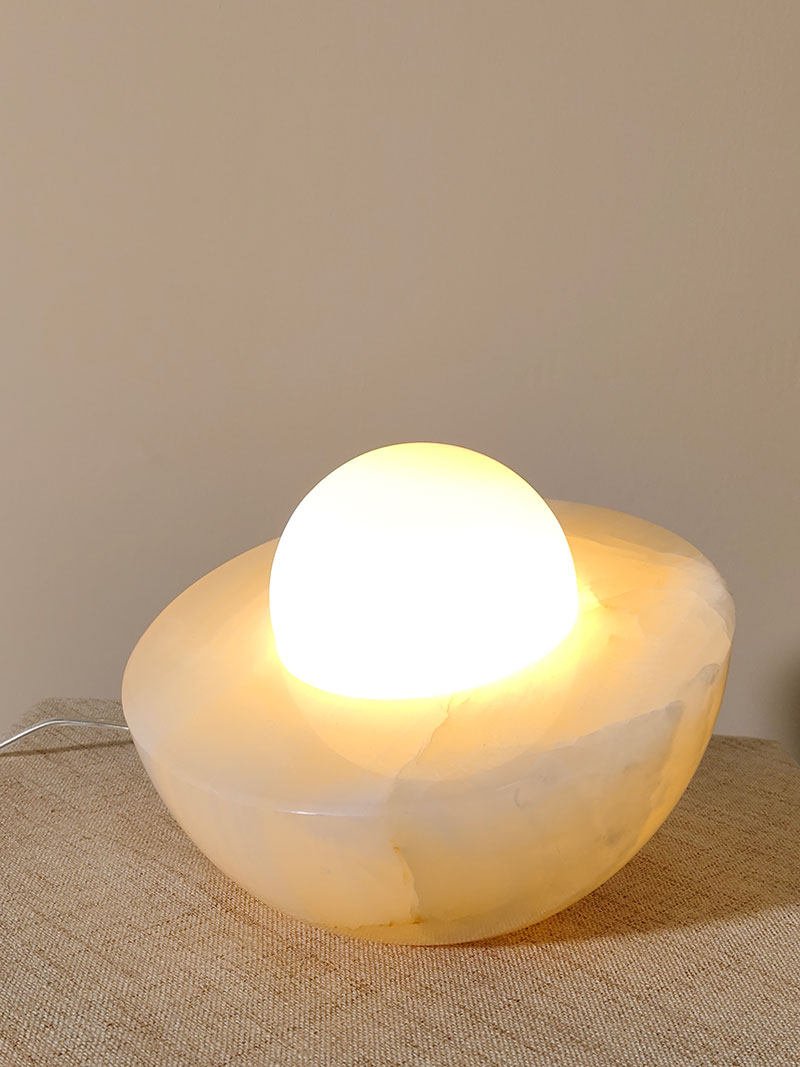 Lucent Pebble Stone Table Lamp