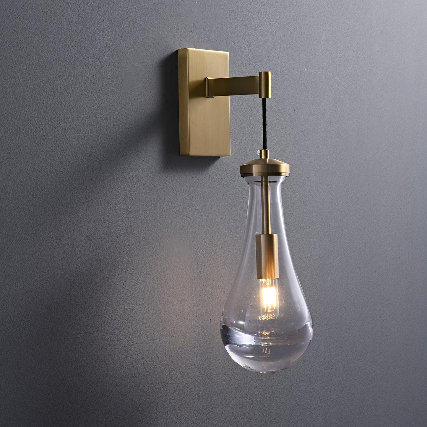 Leontine Glass Wall Lamp
