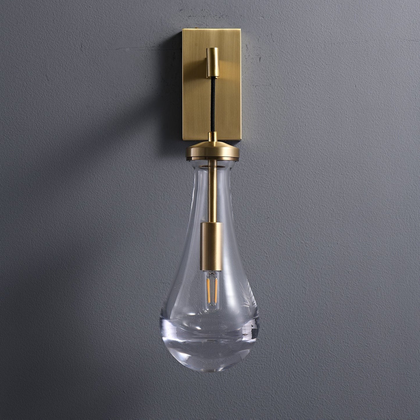 Leontine Glass Wall Lamp