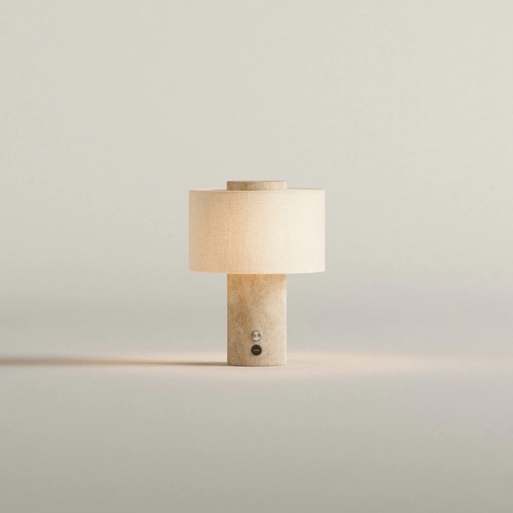 Maris Marbella Stone Table Lamp