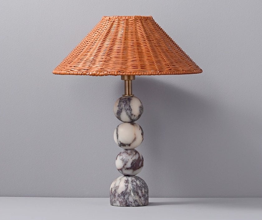 Zenith Marble Orb Table Lamp