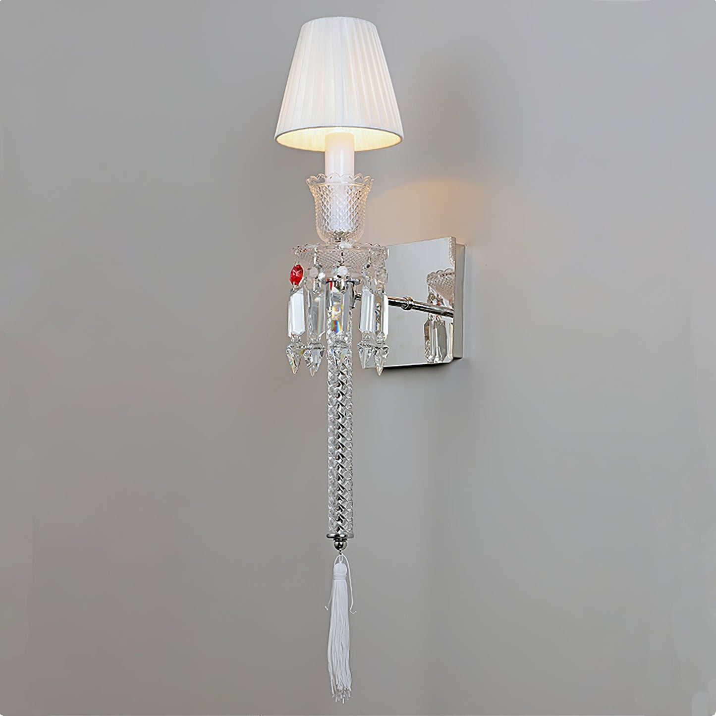 Opaline Crystal Wall Lamp