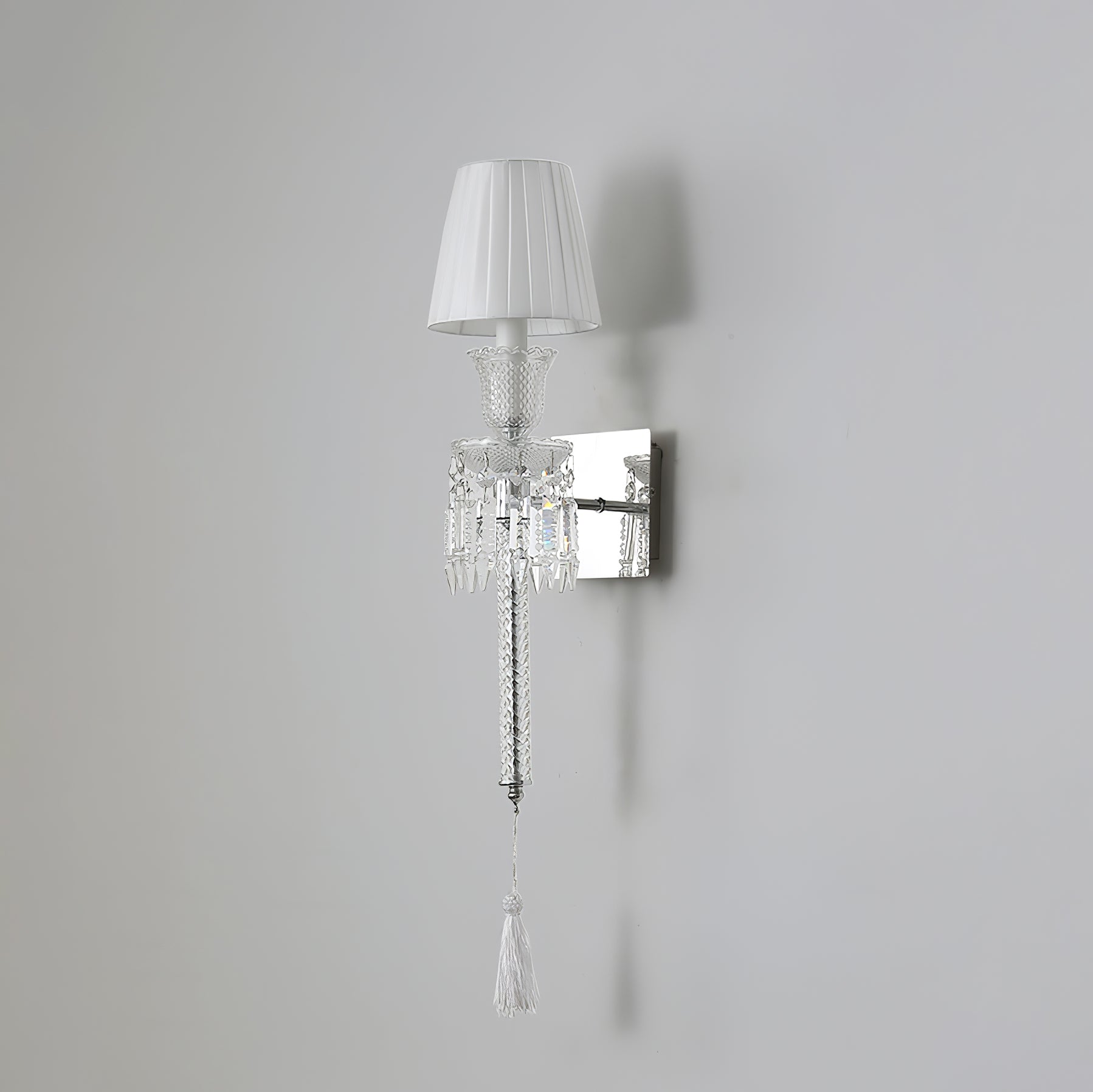 Opaline Crystal Wall Lamp