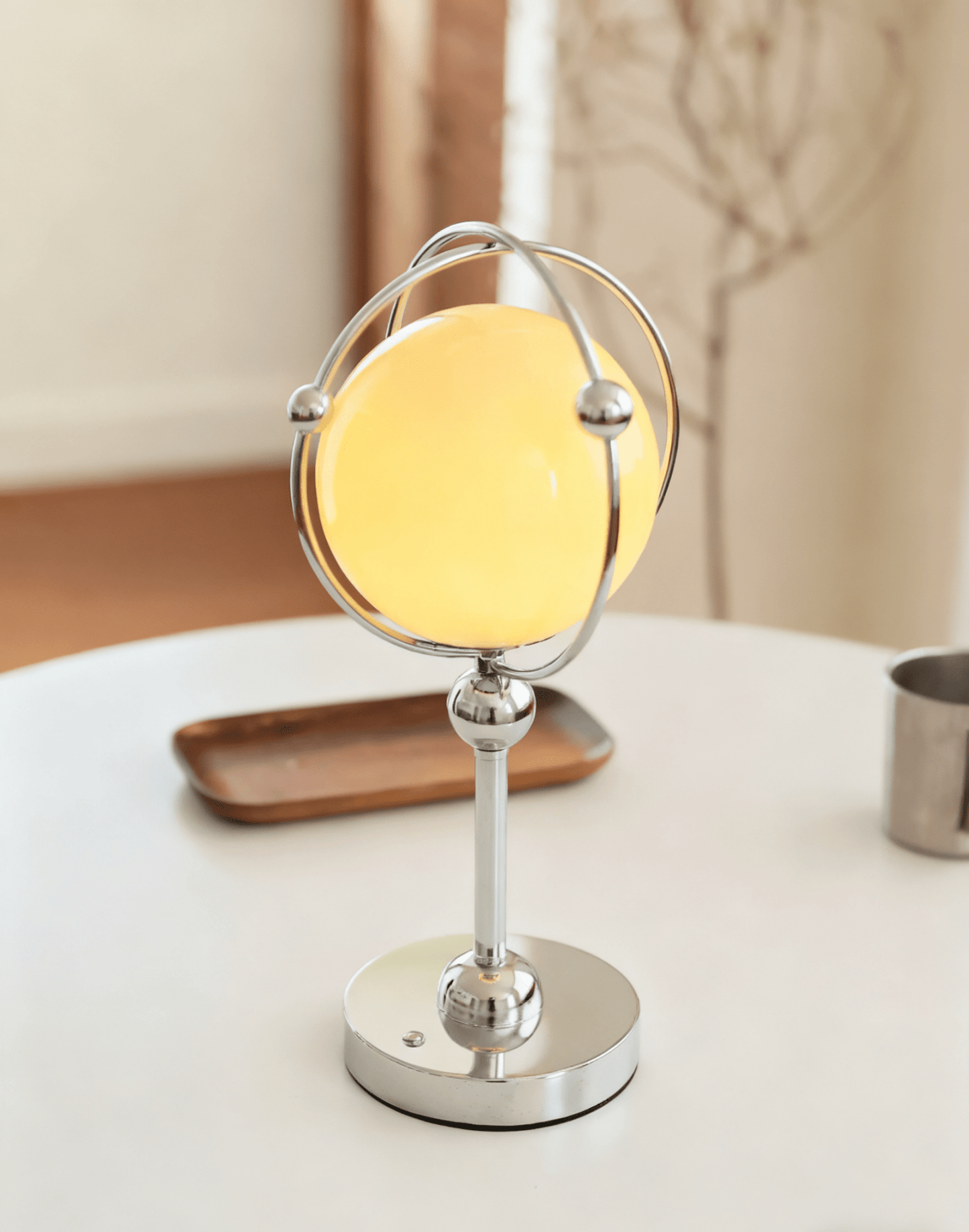 Ember Cage Orb Table Lamp