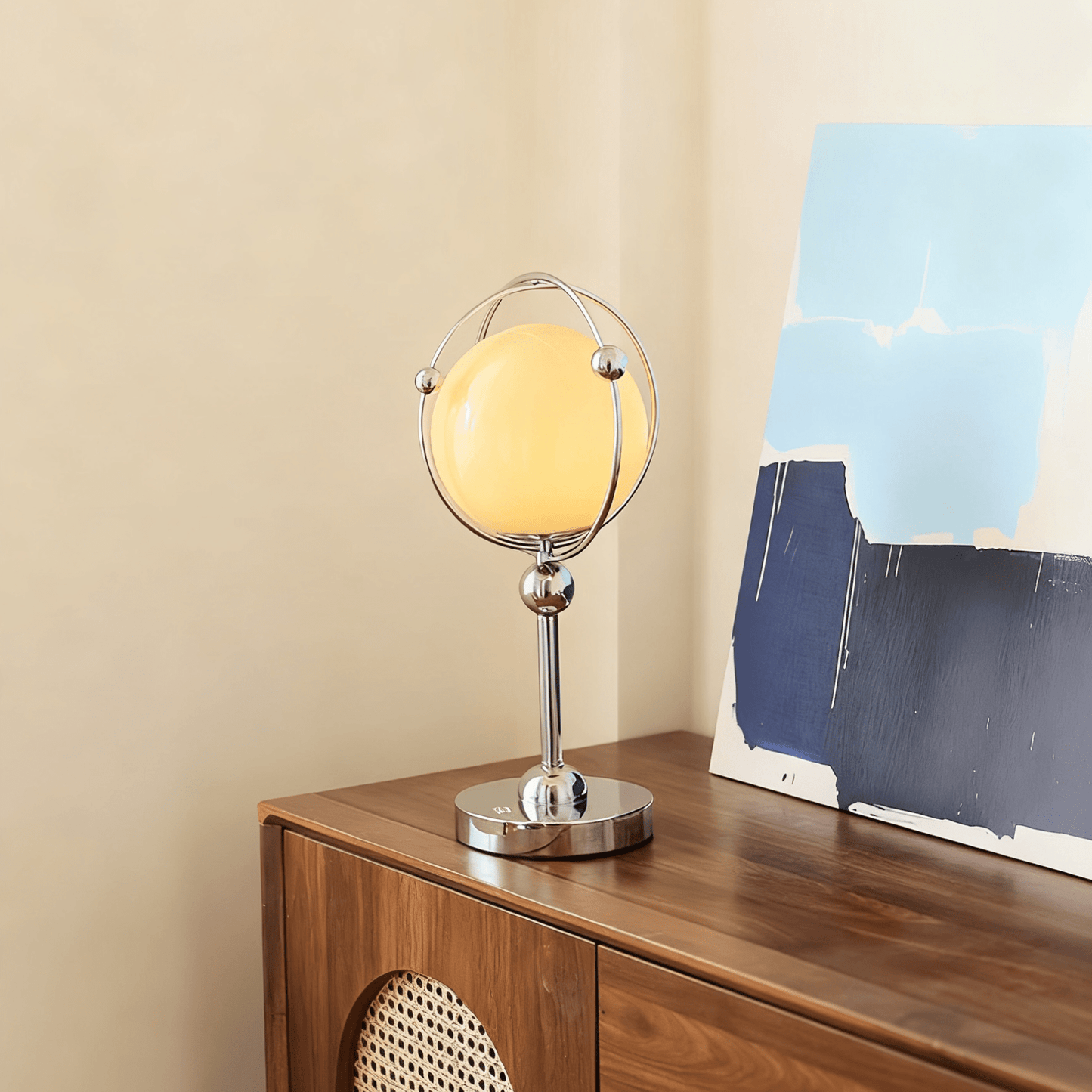 Ember Cage Orb Table Lamp