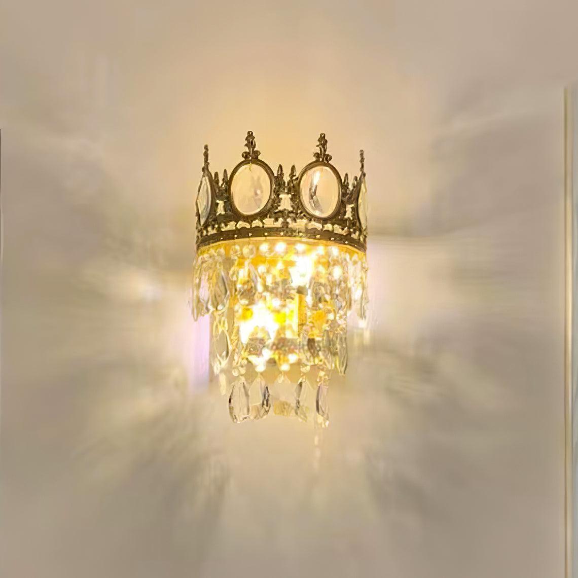 Vintage Crystal  Wall lamp
