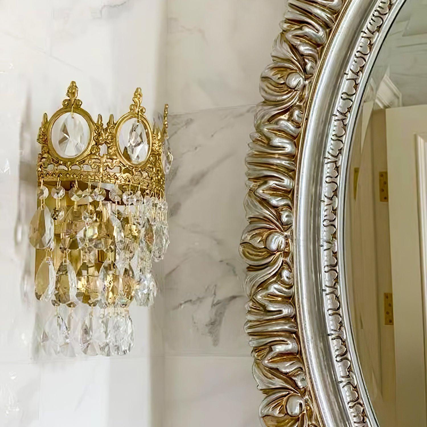 Vintage Crystal  Wall lamp