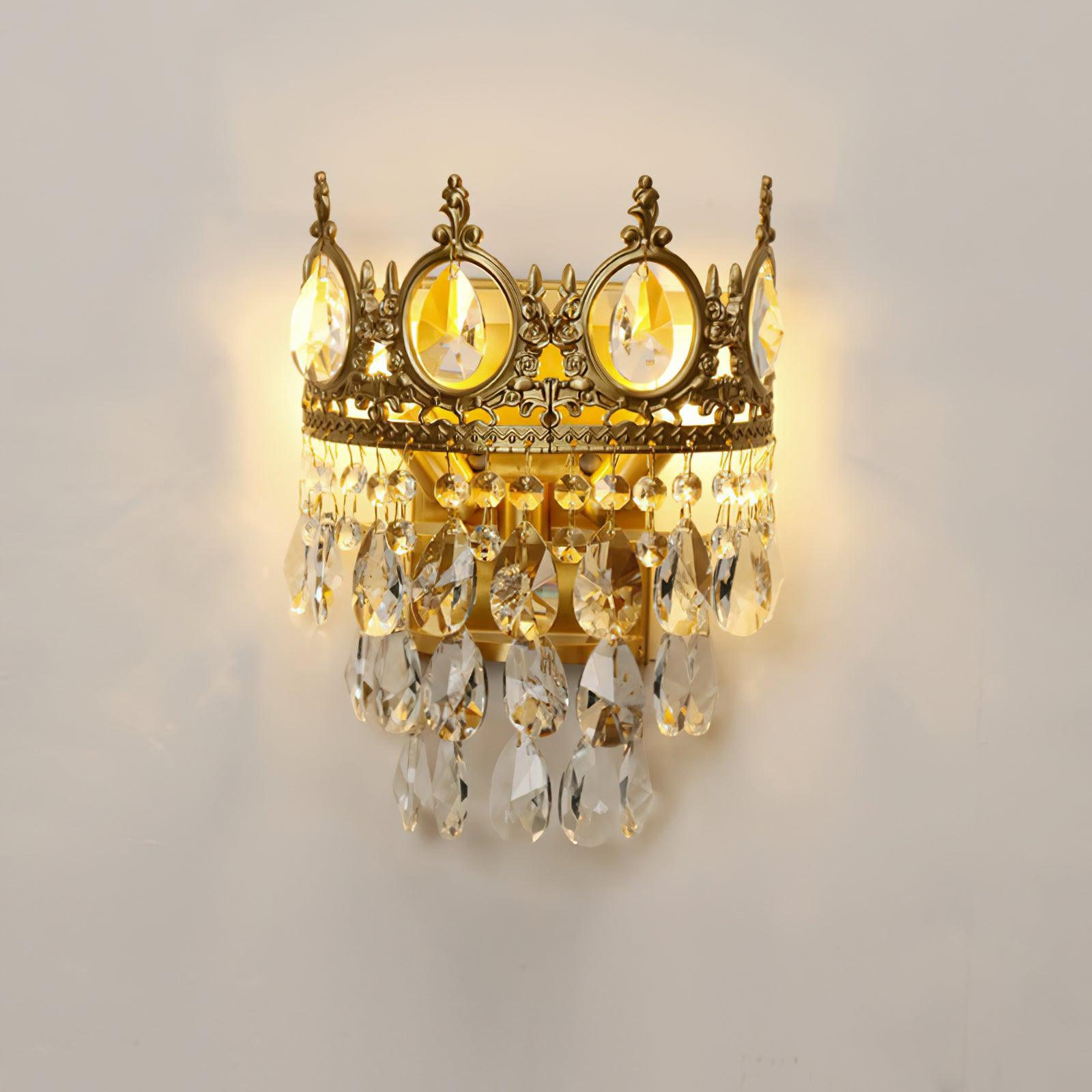 Vintage Crystal  Wall lamp